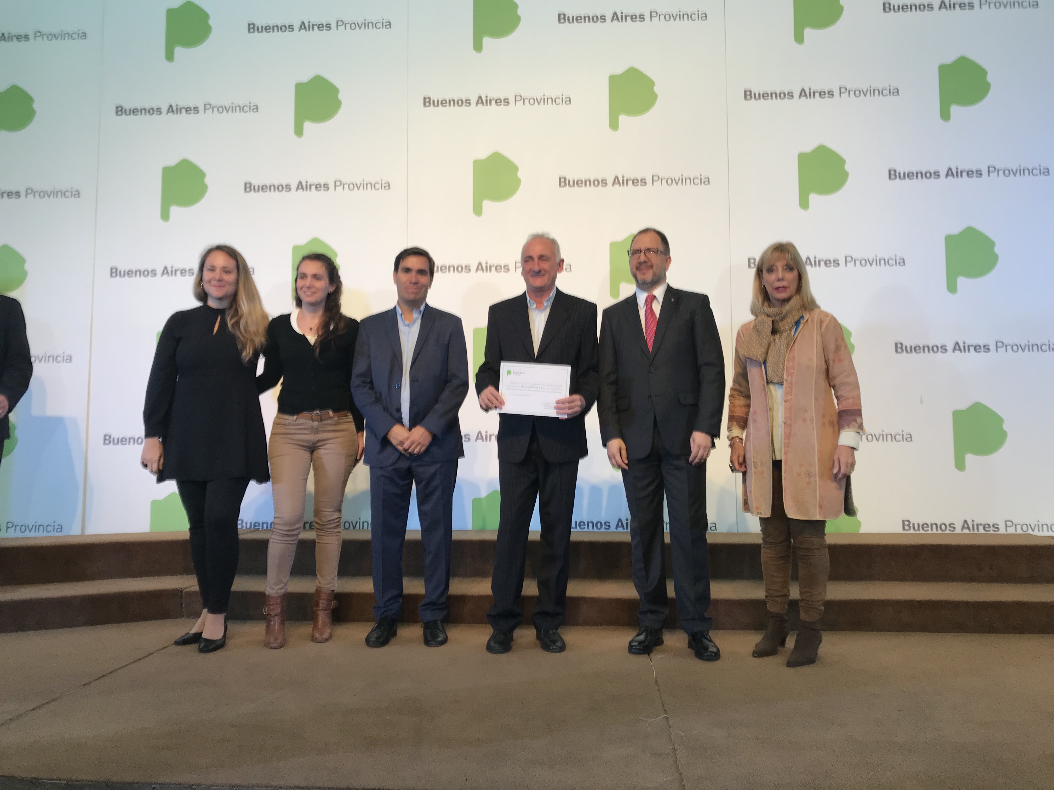 Reconocimiento a la empresa Nestlé